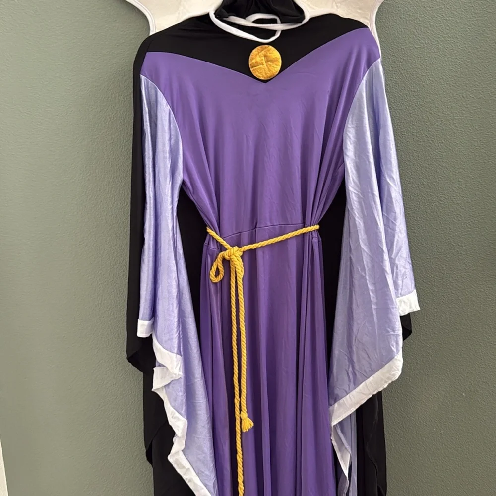 Vintage 90’s Snow White Evil queen costume Cape Crown Women’s M/L/XL - Picture 2 of 8